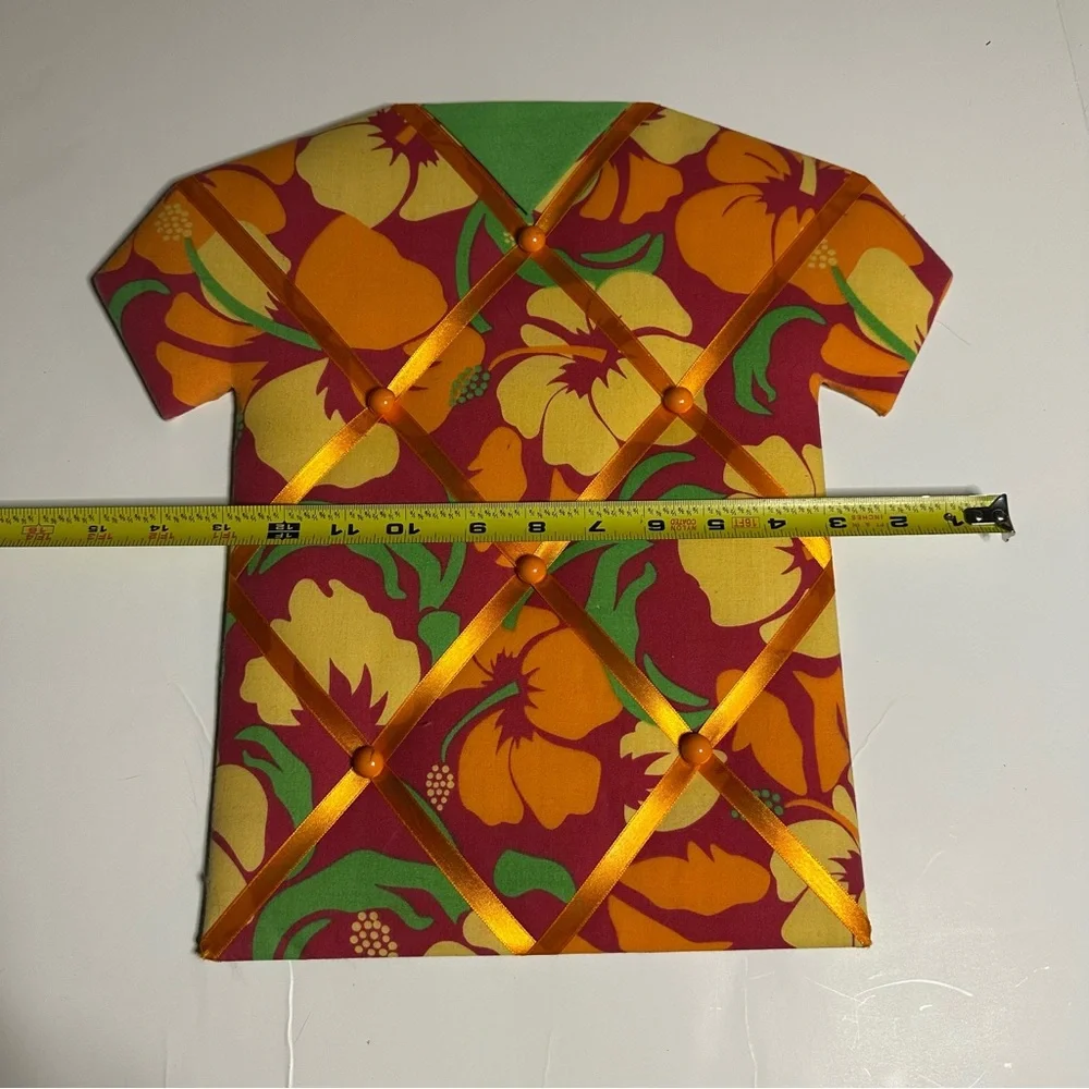 Hawaiian Shirt Fabric-Covered Memo Board‎